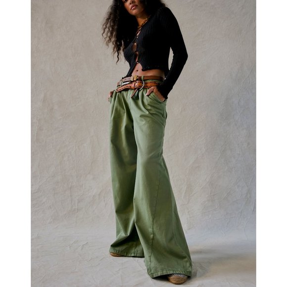 FREE PEOPLE We The Free Parker Leather Belt / Cognac - Picture 5 of 6